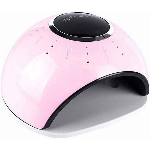 Gel UV Nail Lamp 72W UV LED Nail Dryer Light for Gel Nails Manicure Professional Sa Curing Lamp with 4 Timer Setting Sensor for Gel Nail Polish Curing Manicure
