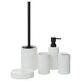 thumbnail image 2 of Kieragrace Stockholm Kaufman Ceramic Toilet Brush in Matte White, 2 of 4