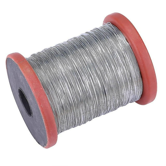 1 rouleau de fil de fer/acier inoxydable de 500 g pour cadres de ruche apicoles (fil de fer)