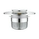 thumbnail image 1 of Colador de desagüe del fregadero de la cocina Reemplazo del tapón del fregadero, evita olores, metal, atrapa pelos Colador y tapón del fregadero de la, 1 of 9