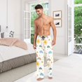 thumbnail image 6 of FORMRS Mens Pajama Pants with Pockets Sleepwear Lounge Bottoms Sizes S-2XL, Rainbows Pattern, 6 of 7