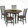 Home Styles Black & Cherry Round Dining Table