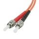 10M Sc-st 62.5/125 Om1 Câble à Fibre Optique Duplex Multimode Pvc - Orange - Fibre Optique pour Réseau de – image 2 sur 2