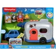 thumbnail image 7 of Fisher-Price Little People Light-up Learning Camper Electronic Toy RV Vehicle Playset for Toddlers, 7 of 7
