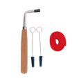 thumbnail image 4 of 6Pcs Piano Tuner Kit Mute Tools Paino Tunner Tools Exquisite Workmanship Complete Tools Piano DIY Fixing Set, 4 of 8