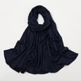 thumbnail image 1 of Women Casual Fashion Simple Solid Color Multicolor Knit Rib Muslim Hijab, 1 of 3