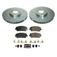 thumbnail image 3 of PowerStop Front Z23 Evolution Sport Carbon-Fiber Ceramic Brake Pad and Drilled & Slotted Rotor Kit Fits: HYUNDAI KIA Select Models K8750, 3 of 10