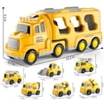 thumbnail image 2 of Juego de juguetes Bennol para automóviles y camiones de construcción para niños pequeños, 1 año, 2 of 2