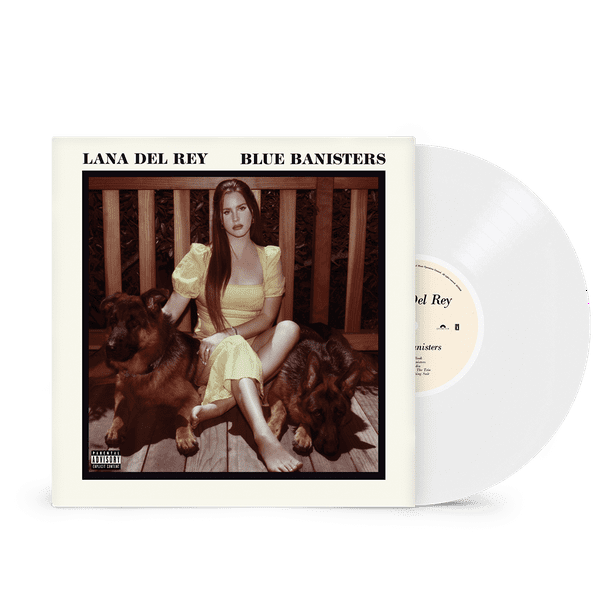Lana Del Rey Blue Banisters Exclusive Transparent White Color Vinyl LP