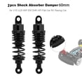 thumbnail image 4 of VONKY 2 Pcs Modèle de Voiture 1:10 Amortisseur Ressort Amortisseur Composant d'Absorption des Chocs Accessoire Professionnel 60mm, 4 of 8
