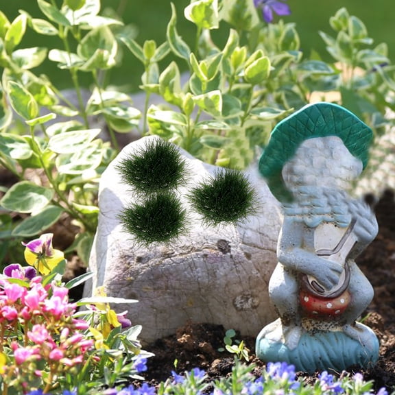 NICEXMAS 1Set Plastic Grass Cluster Model for DIY Micro Landscape and Outdoor Decoration