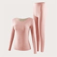 thumbnail image 2 of Women Elastic Thermal Inner Wear Thermal Underwear Warm Elastic Tops Pants Sets, 2 of 5