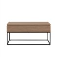 thumbnail image 4 of 40" Wood and Metal Lift Top Coffee Table - Smoked Oak, 4 of 5