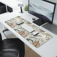thumbnail image 2 of Upgrade Your Desk with Large Waterproof Desk Mat | Non-Slip Rubber Base | Abstract Art with Boho Leaves Design | Ideal for Office Laptop | 31.5 X 11.8 Inch, 2 of 7