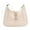 White, variant on Mepaouo Clutch Tote Handbags for Women Small Shoulder Purse Vegan Leather Crossbody Hobo Bag(Brown)