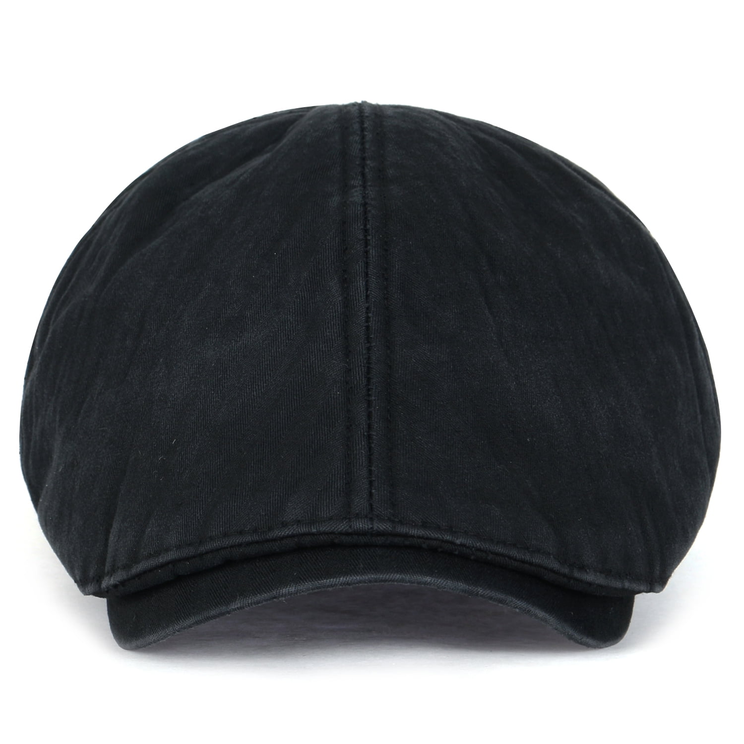 black cabbie hat