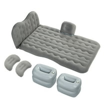 YATLTE Car Air Mattress, Inflatable SUV Truck Air Mattress Back Seat Camping Bed Thickened Car Sleeping Pad for Travel, Electric Pump Dedicated Mobile Cushion Inflatable Bed