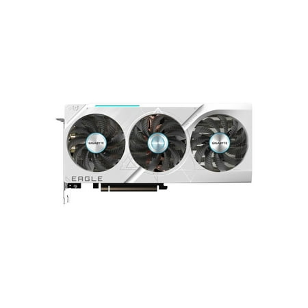 GIGABYTE GeForce RTX 4070 Ti SUPER EAGLE OC ICE 16G Graphics Card, 3x WINDFORCE Fans, 16GB 256-bit GDDR6X, GV-N407TSEAGLE OC ICE-16GD Video Card