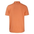 thumbnail image 3 of Men's Cutter & Buck  Heather Orange Syracuse Orange Forge Eco Heathered Stripe Stretch Recycled Polo, 3 of 3