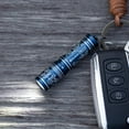 thumbnail image 3 of Olight i3E EOS Compact LED Keychain Flashlight, 90 Lumens, Blue Porcelain, 3 of 9
