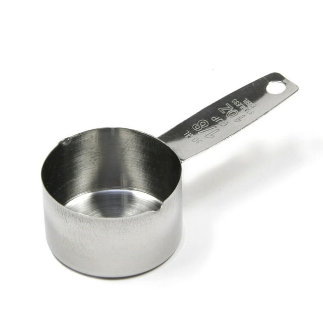 Medidor De Café De Acero Inoxidable Chef Craft, 1 Onza (Paquete De 3)