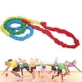 thumbnail image 3 of Sports Equipment, Plush Cloth + Hose Children Colorful Rope, Children Colorful Game 11.81 FT Pull Rope Sensory Training Sports Equipment for Indoor Outdoor, 3 of 7