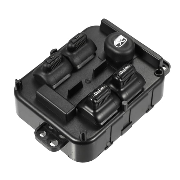 Unique Bargains Car Front Left Driver Side Master Power Window Switch for Jeep Liberty 2004 5GP27XDVAH Black