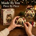 thumbnail image 6 of Cififendec Christmas Nativity Patchwork Bauble DIY Craft Kit, 7.87", Quilt Ball Ornament Making Set for Handmade Xmas Tree Hanging Assembly, 6 of 9
