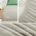 thumbnail image 4 of RUIKASI 5 Pieces Sage Green/Linen Twin Bed Comforter Set with Sheets - Bed in a Bag with Comforter and All Season Sheets, Pillowcases, 4 of 9