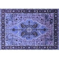thumbnail image 1 of Ahgly Company Indoor Rectangle Oriental Blue Industrial Area Rugs, 7' x 10', 1 of 4