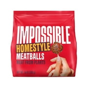 Impossible Homestyle Meatballs Meat From Plants, Frozen, Fully Cooked, 14 oz