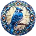 thumbnail image 1 of 5D DIY Vidrieras Jay 30x30cm Azul, 1 of 9