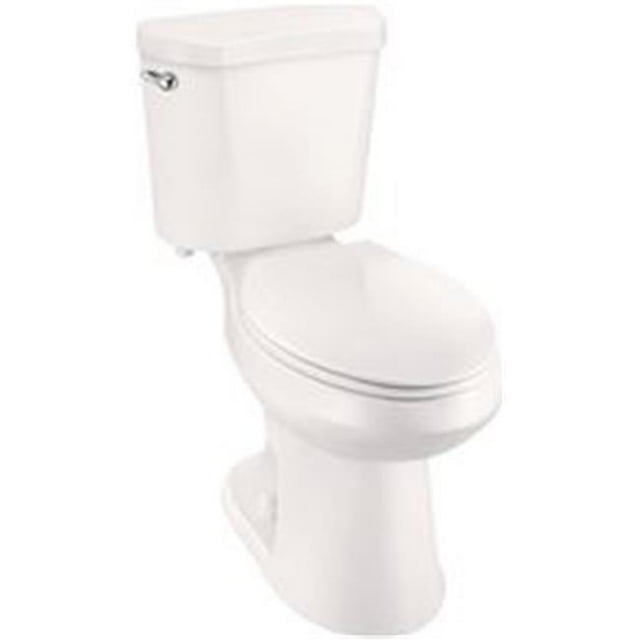 Select High Efficiency All-In-One Elongated Comfort Height Toilet With Plastic Seat 1.28 Gpf