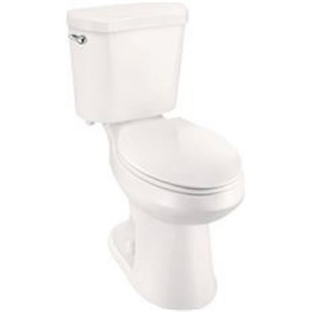 Select High Efficiency All-In-One Elongated Comfort Height Toilet With Plastic Seat  1.28
