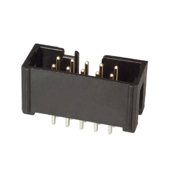 Pack of 4 N2510-6003-RB Connector Header Through Hole 10 position 0.100 (2.54mm)