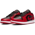 thumbnail image 3 of Nike Chaussures de Course pour Hommes Air Jordan 1 Low Gym Rouge/noir-gym Rouge-Blanc, 3 of 5