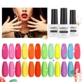 thumbnail image 1 of Set de esmaltes de uñas en gel AIMEILI Hema Free, 12 colores neón, 1 of 4