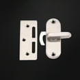 thumbnail image 3 of Cerradura de puerta con hebilla antirrobo, puertas correderas de seguridad, pestillo de flexión, duradero TUNC Sencillez, 3 of 5
