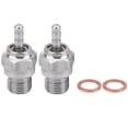 thumbnail image 2 of Silver RC Spark Plug, N4 Spark Plug, Light Compact for RC Car RC Accessories Model Car HSP Oil-Powered, 2 of 8