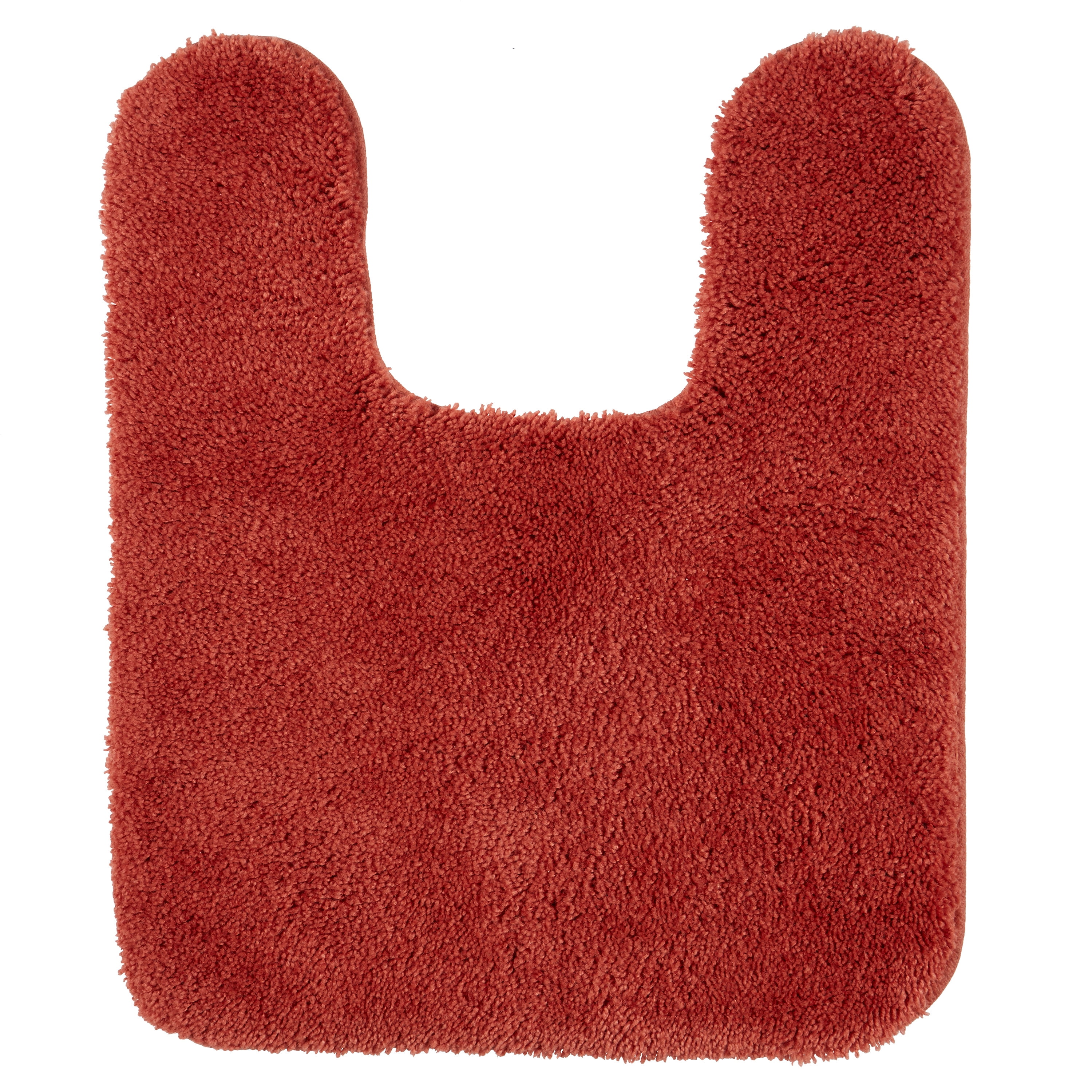Mohawk Home Pure Perfection Terra Cotta Bath Rug Contour, 1'8"x2