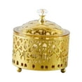 thumbnail image 4 of Tnarru Sugar Bowl Condiment Pot Canister Ornament Decorative, European Storage Jar Sugar Container for Coffee Bar Kitchen Countertop Gold, 4 of 8