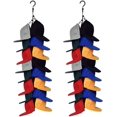 thumbnail image 1 of LAICAIW Closet Hanging Cap Keeper Closet Cap Racks Hats Holders Closet Hook Storage Organizer-Fit Most Hats-No Hats Included (2), 1 of 4