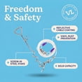 thumbnail image 5 of Vibrant Life Reflective Vinyl-Covered Cable and Spiral Stake Set for Dogs, M, 25', 5 of 9