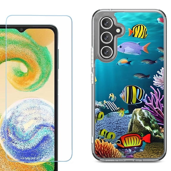 Phone Case for Samsung Galaxy A17 5G, with Screen Protector, by OneToughShield - Underwater