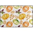 thumbnail image 4 of Dreamtimes Watercolor Thanksgiving Pumpkinmn Area Rug 72x48in Fall Harvest Non-Slip Floor Carpet Comfort Floor Mats Decor for Indoor Living Dining Room and Bedroom Area, 4 of 7