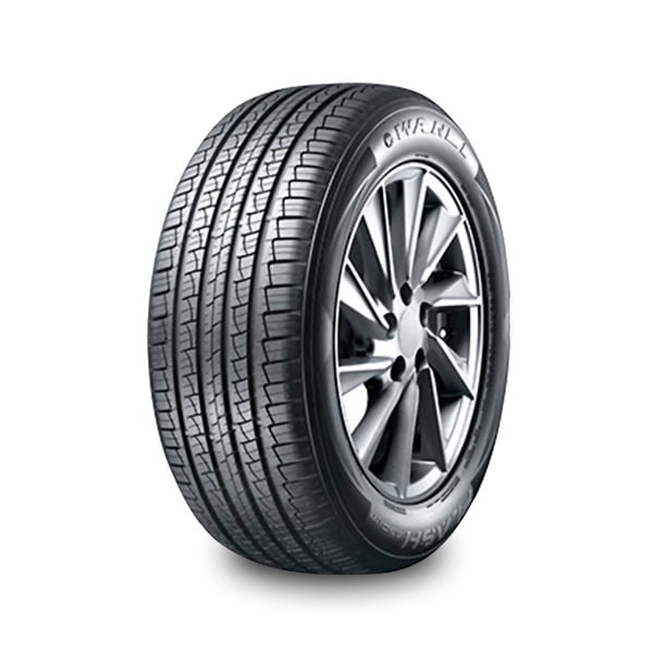 llantas 225/60 r16 wanli as028 neumático 225/60 R16 Wanli AS028 102T, vista 3/4 frontal centrada para SUV; banda de rodado con nervaduras longitudinales y cortes de alta densidad, flanco con marca WANLI y medida visible, fondo blanco de estudio, adecuado también para reemplazo de llanta de repuesto en viajes.