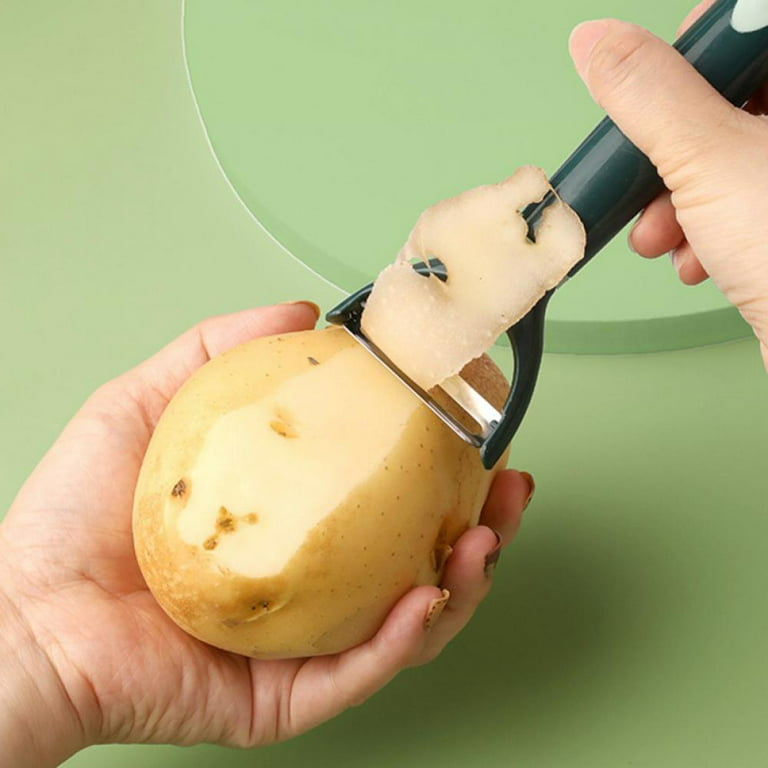 2 in 1 Stainless Steel Vegetable Fruit Potato Peeler Cutter Sharp
