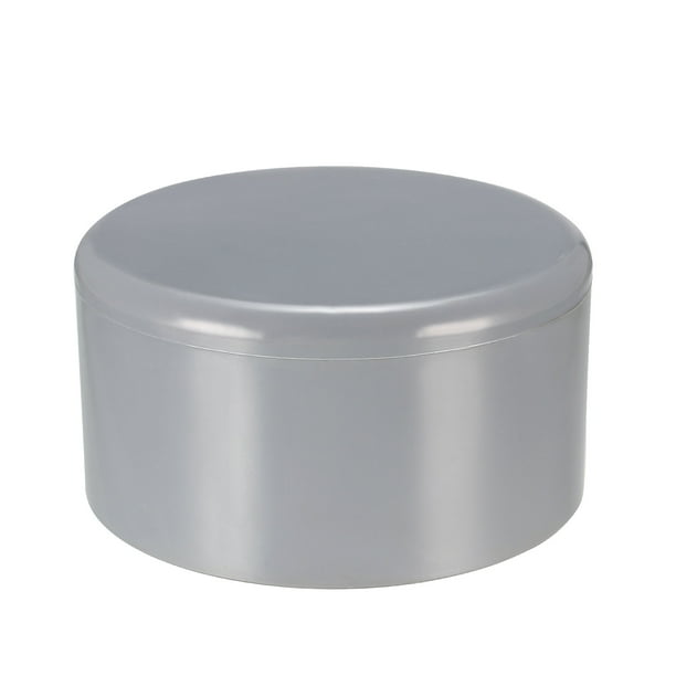 75mm PVC Pipe Cap Fitting, Slip End Caps DWV(Drain Waste Vent) Gray 2