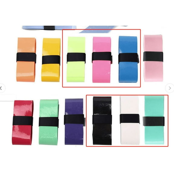 BERTDOMD 6 Rolls Badminton Racket Grip Tapes Tennis Grip Tape Pickleball Grip Tape For Paddle Tennis Overgrip Tape Tennis Racket Wrap Tape