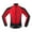 Red, variant on Jersey Men Cycle Jacket Waterproof Windproof Thermal Fleece Bike Jersey   Riding Running Autumn Winter Jacket Coat
